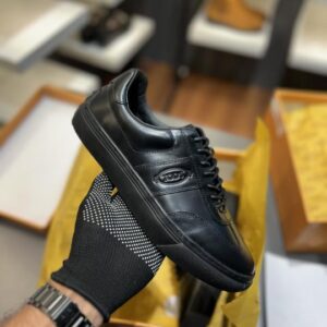 TOD_S LEATHER LOW TOP SNEAKERS