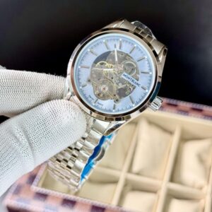 Mont Blanc Automatic Silver Blue