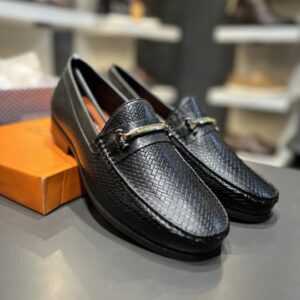 Rosso_Brunello Woodsole Loafer Black RS-91