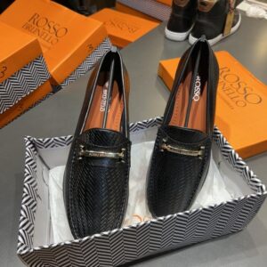 Rosso_Brunello Woodsole Loafer Black RS-91