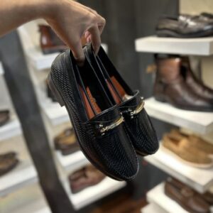 Rosso_Brunello Woodsole Loafer Black RS-91