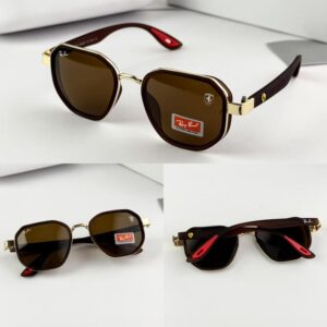 RAYBAN GOLD BROWN 3674