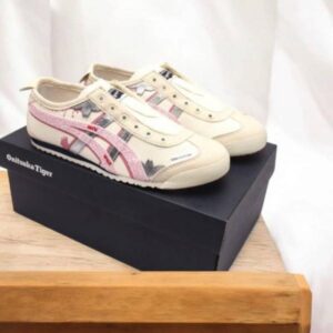 Onitsuk_a Tiger x Panda Prank Pink Slip-On 7A Premium Full Accessories (D-1790)