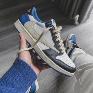 Nik.e Air Jordan 1 Low X Travis Scott Fragment Semi UA