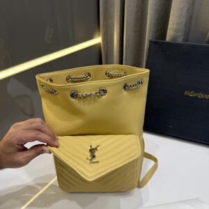 SALE YSL SIANT LAURENT PREMIUM DESIGNER BAGPACK WOMENS WITH OG BOX & PACKING