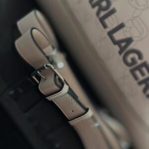 Karl Lagerfeld KIkonik 2.0 Logo Large Tote bag beige