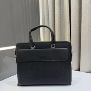 GUCC.I BLACK PREMIUM CLASSIC LAPTOP BAG