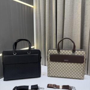 GUCC.I BLACK PREMIUM CLASSIC LAPTOP BAG