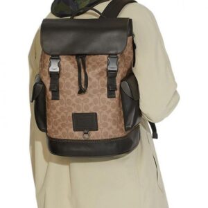 Coach_CB_Apricot-Black_Rivington_ColorBlock_Unisex_Backpack_With_DustCover