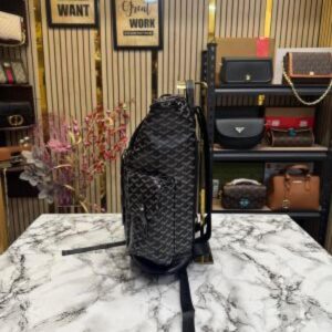 Goyar_d cisalpin backpack premium quality in ian pattern (black)