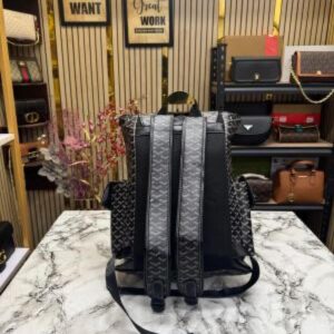 Goyar_d cisalpin backpack premium quality in ian pattern (black)