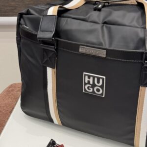 Hugo_Boss_Premium_Duffle_Bag_BS16001-B_Black