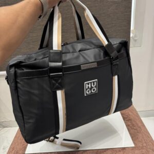 Hugo_Boss_Premium_Duffle_Bag_BS16001-B_Black
