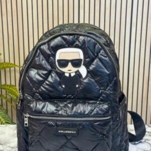 KARL LAGERFELD PREMIUM BAGPACK BIG SIZE (BLACK) 9067