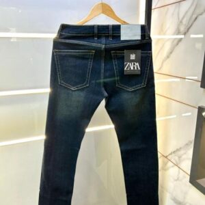 Zar a Imported Dark Blue Super Premium Denim Jeans F3274-B1