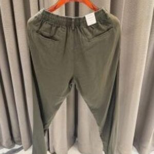 Calvin Klei_n Olive Linen Pant