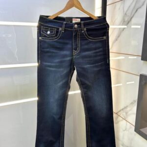 True Religion Imported Blue Super Premium Denim With Brand Box Packing And Carry Bag F3074-A2