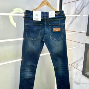 Balmai n Paris Imported Dark Blue Super Premium Denim Jeans F3005-B3