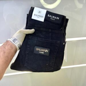 Balmai n Paris Imported Black Super Premium Denim Jeans F3005-BL