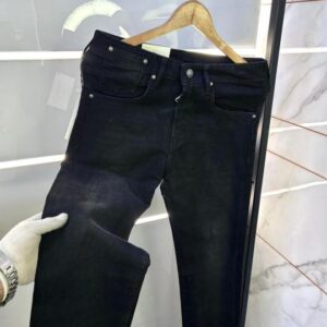 Balmai n Paris Imported Black Super Premium Denim Jeans F3005-BL