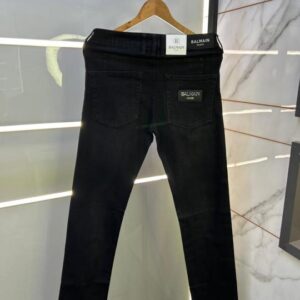 Balmai n Paris Imported Black Super Premium Denim Jeans F3005-BL