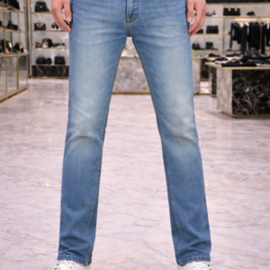 Balmai n Paris Imported Light Blue Super Premium Denim Jeans F3005-B2