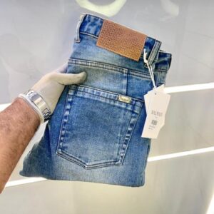 Balmai n Paris Imported Light Blue Super Premium Denim Jeans F3005-B2