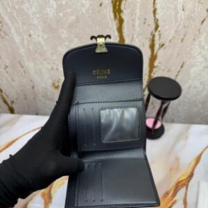 Celine Premium Tri-fold Wallet With Original Box (Brown 9094-2)