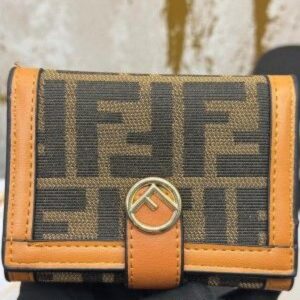 Fendi_Zucca_Print_Premium_Tri-Fold_Wallet_(9983-2_Caramel)